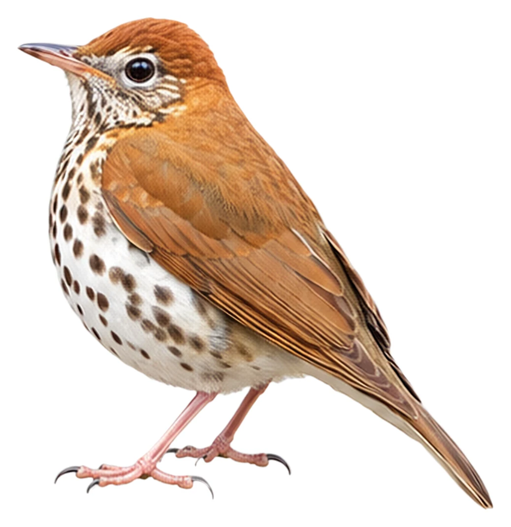 Wood Thrush · Original color inspiration
