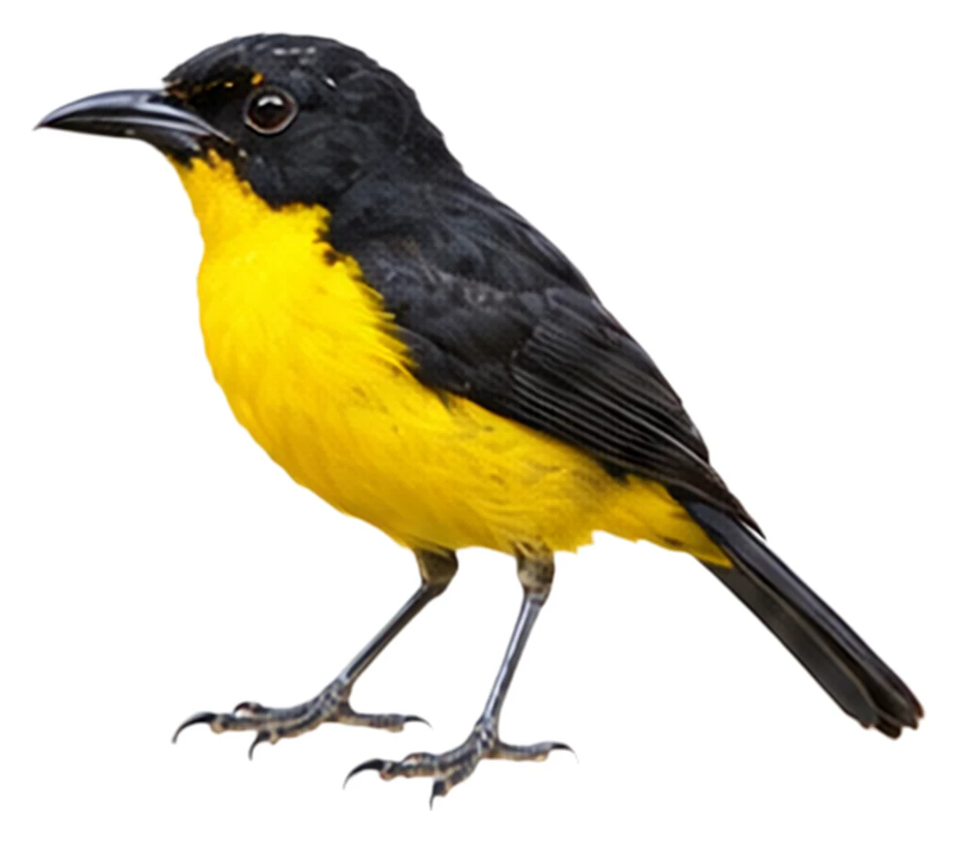 Yellow-breasted Boubou · Original color inspiration