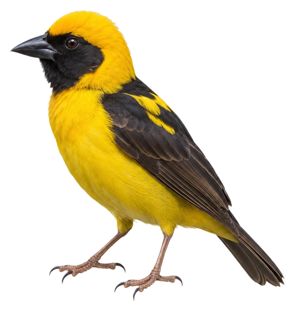 Yellow-capped Weaver · Original color inspiration