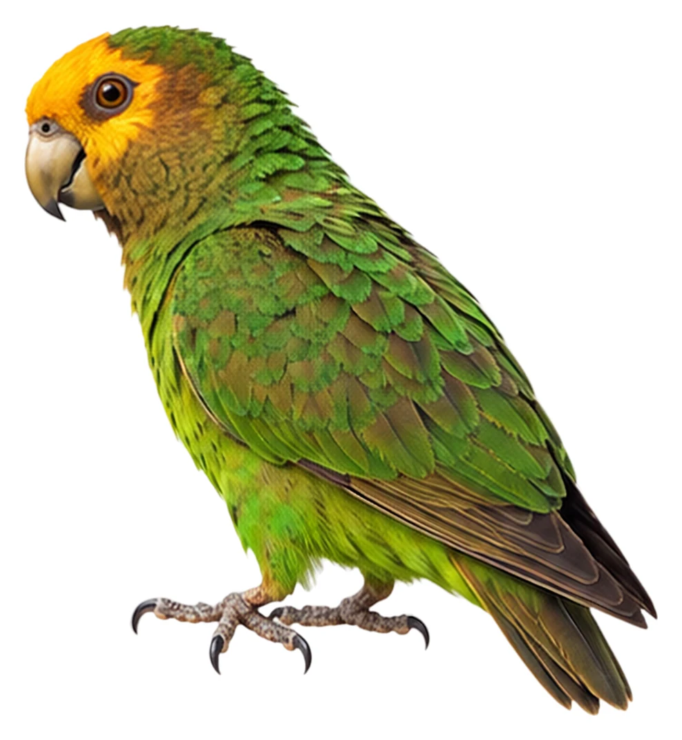 Pappagallo frontegialla · Colori originali