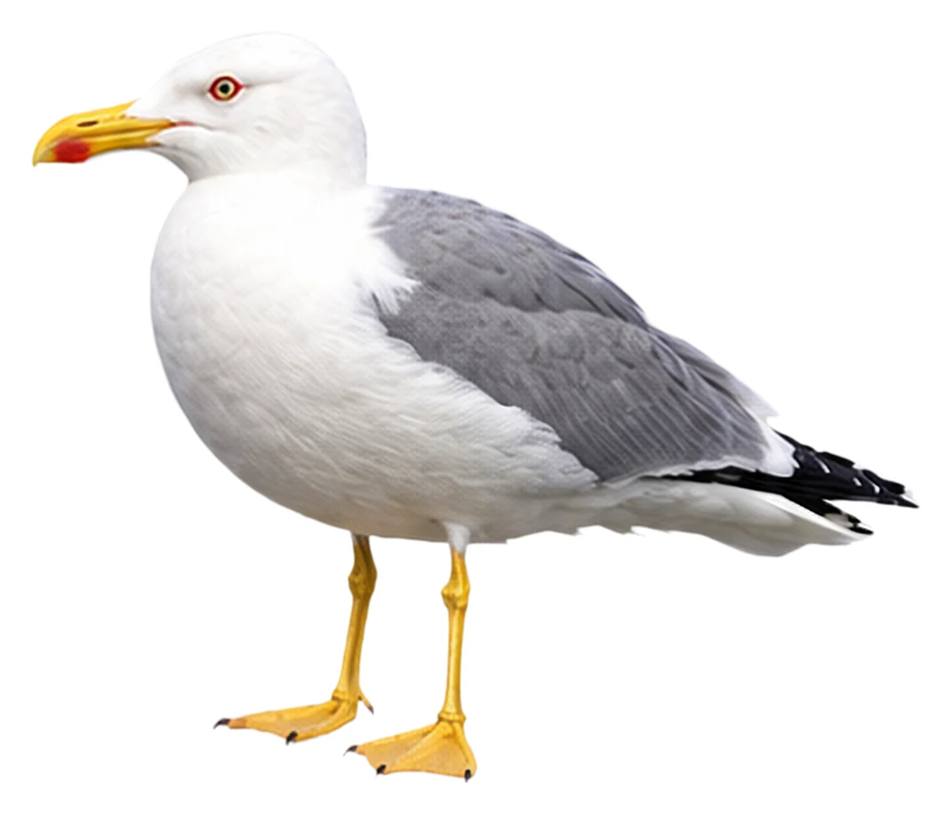 Yellow-legged Gull · Original color inspiration