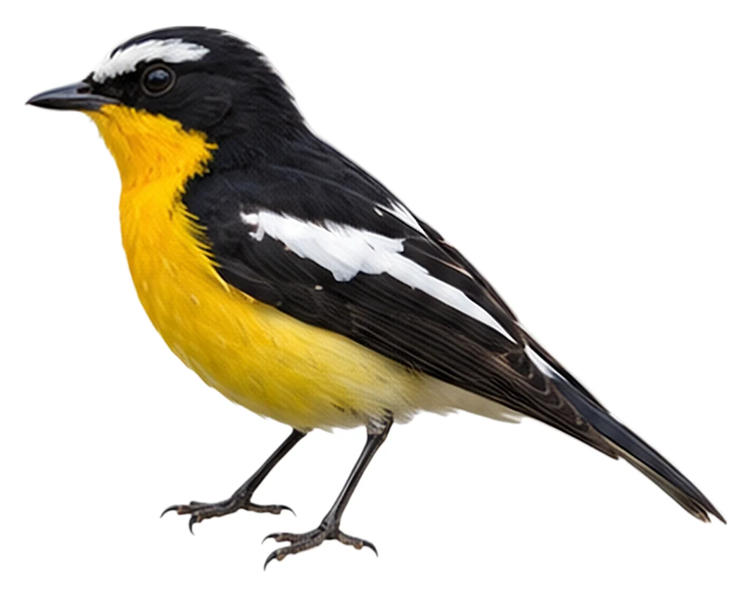 Yellow-rumped Flycatcher · Original color inspiration