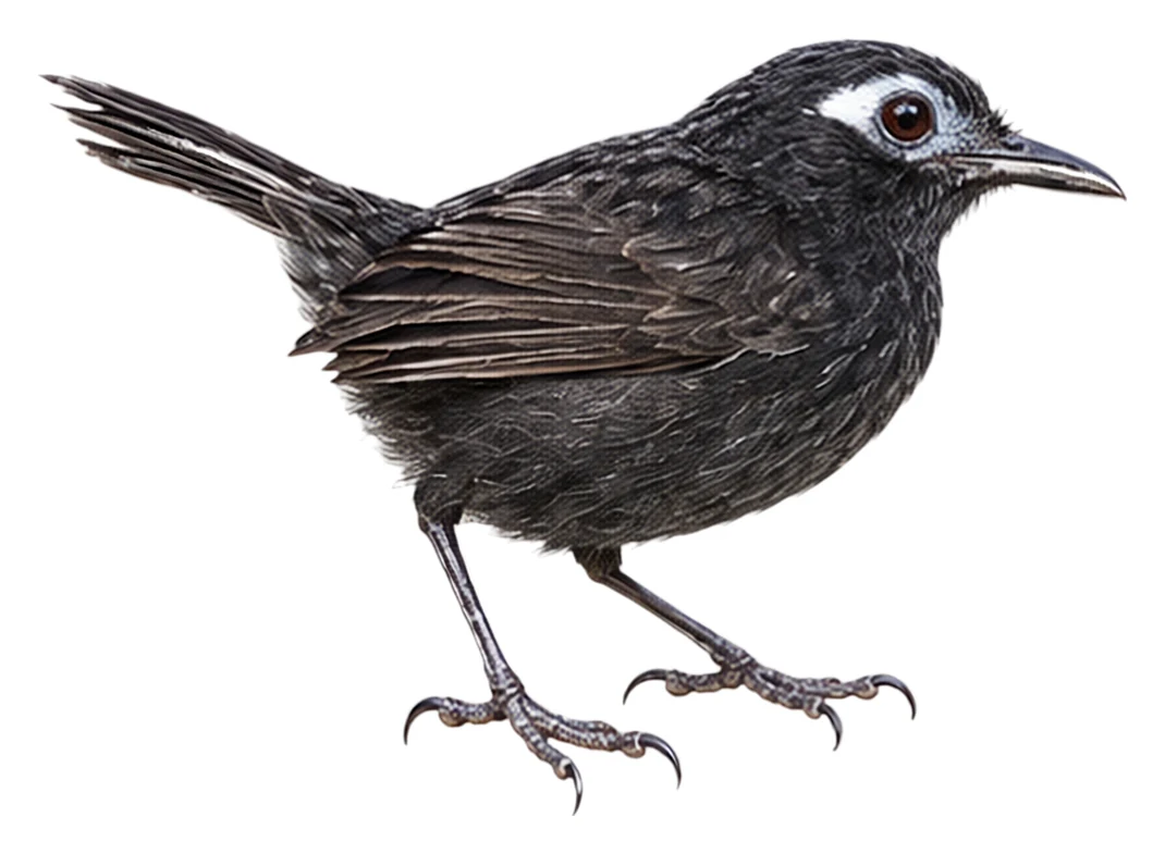 Zeledon's Antbird · Original color inspiration